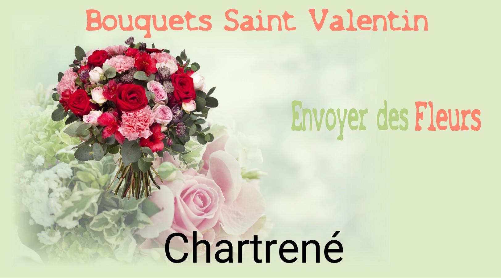 Roses de Saint-Valentin livrées à Chartrené